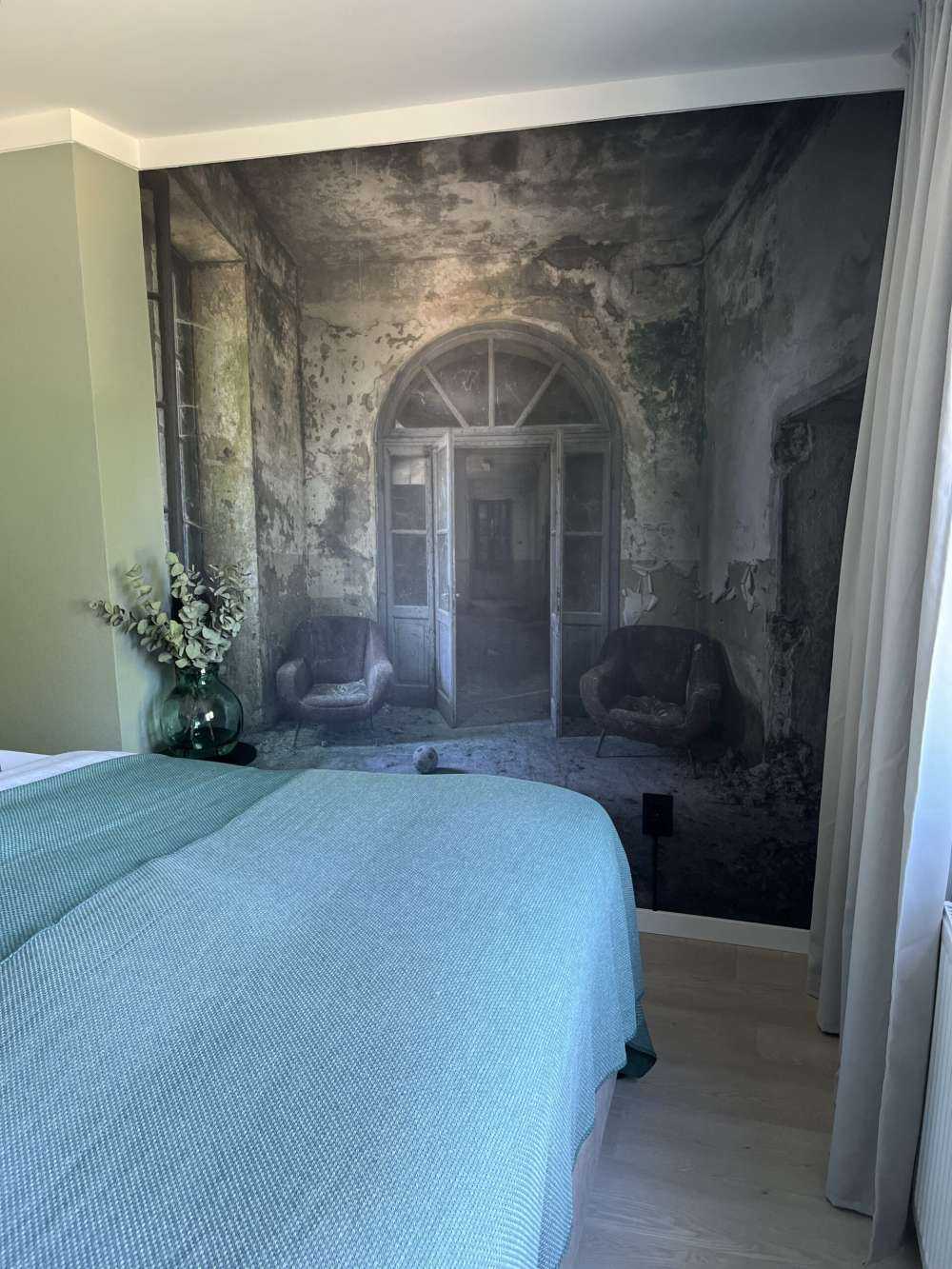 Gang in verlaten huis