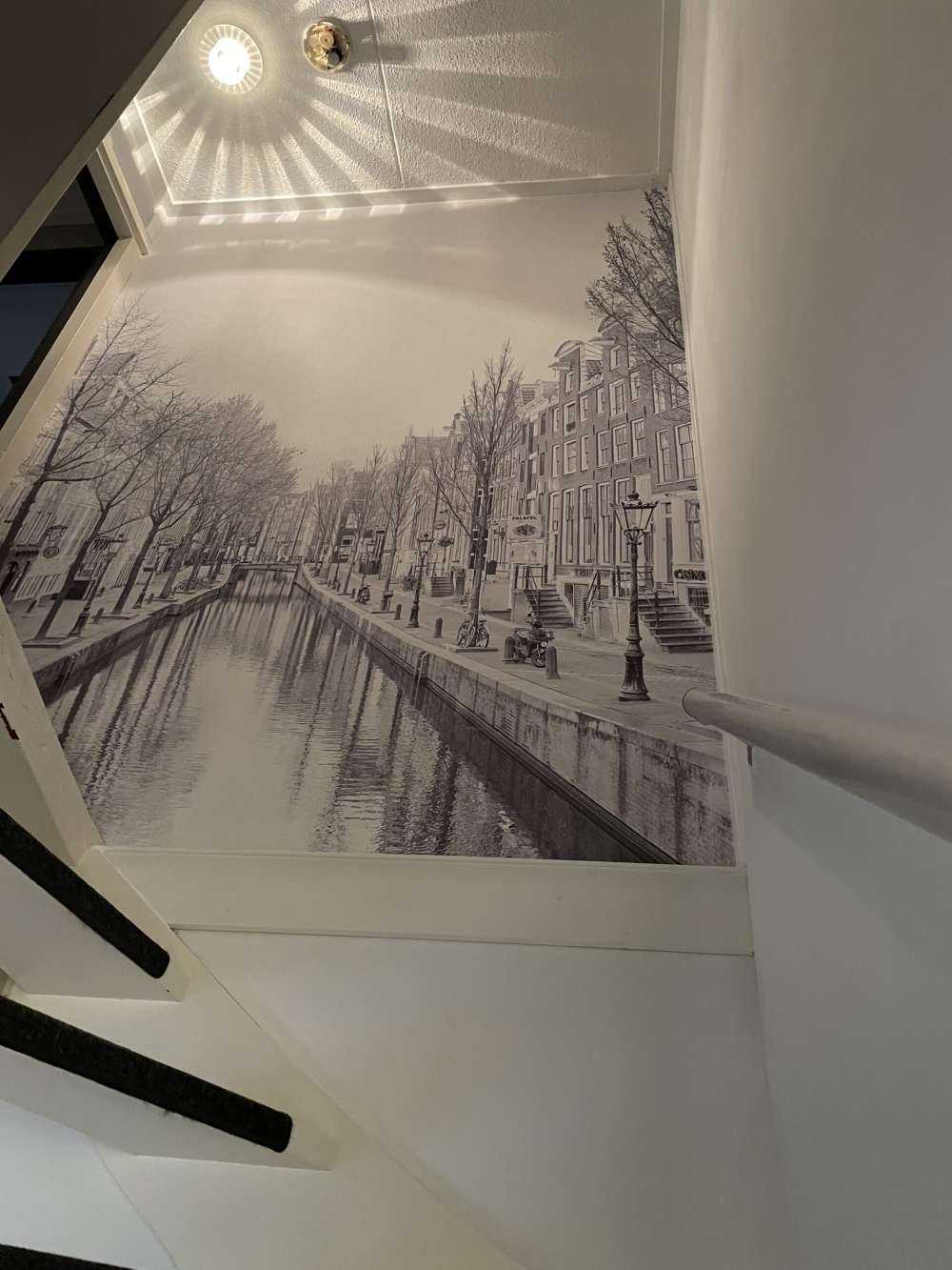 Amsterdam in zwart wit