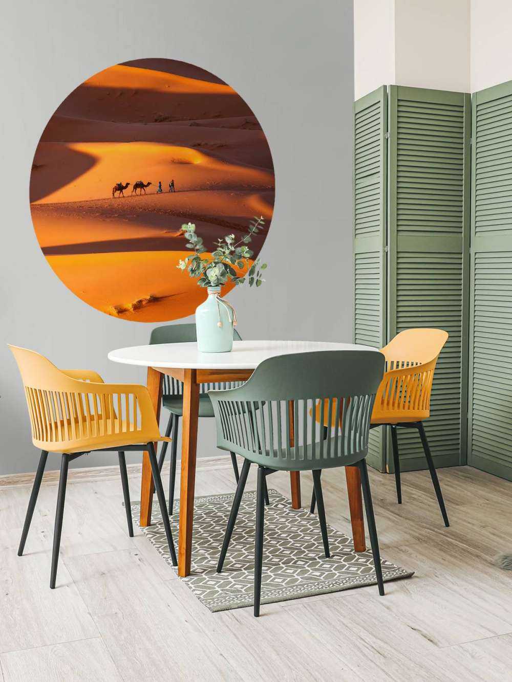 Bovenaanzicht woestijn