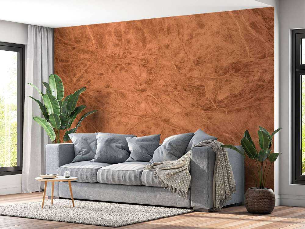 Terracotta met lijnen