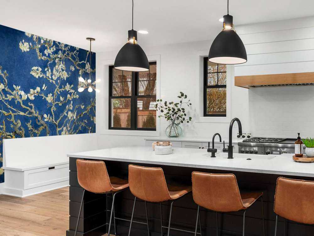 Amandelbloesem in de Nacht