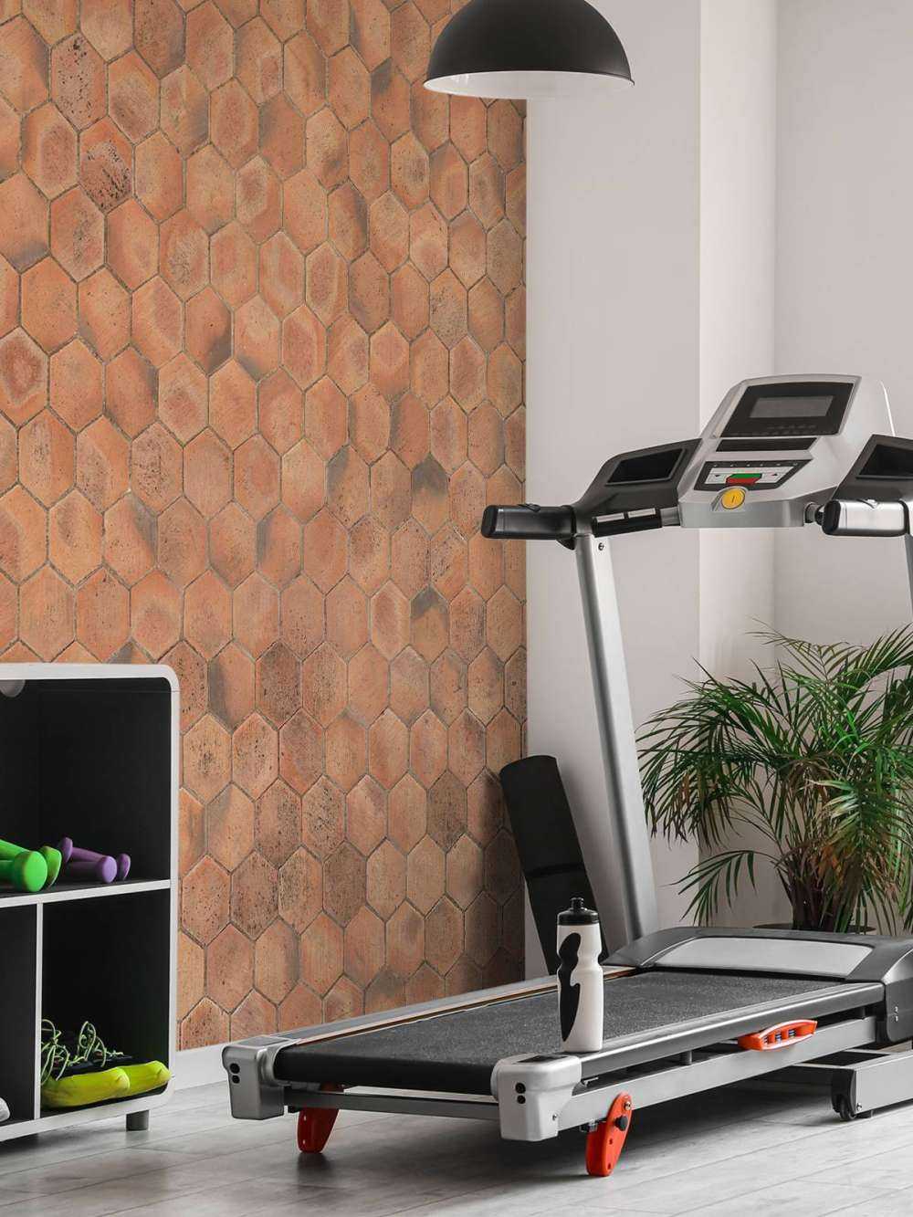 Ongepolijste stenen vloer