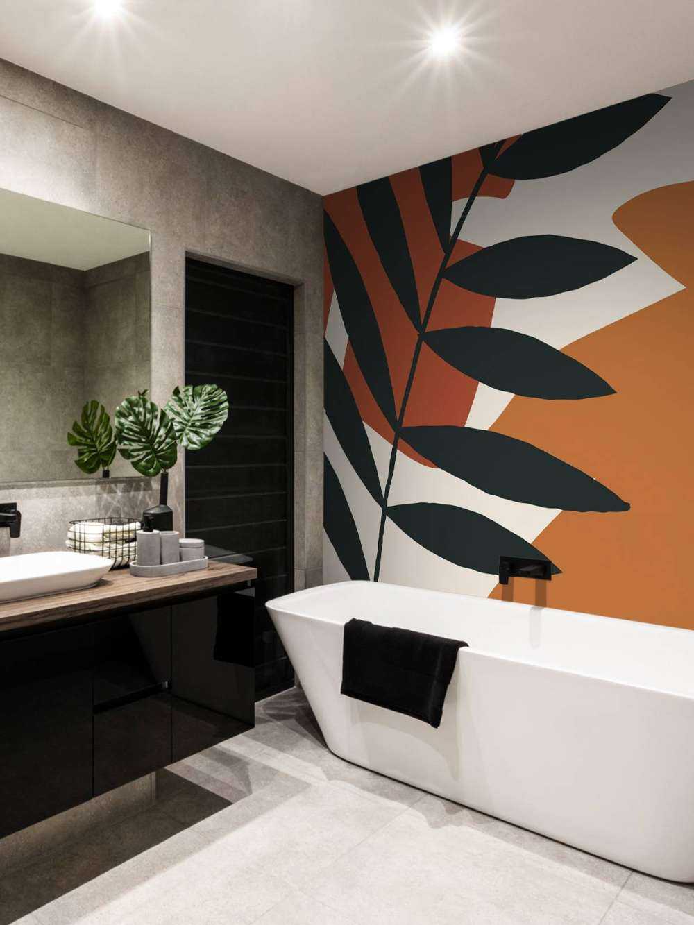 Minimalistische plant