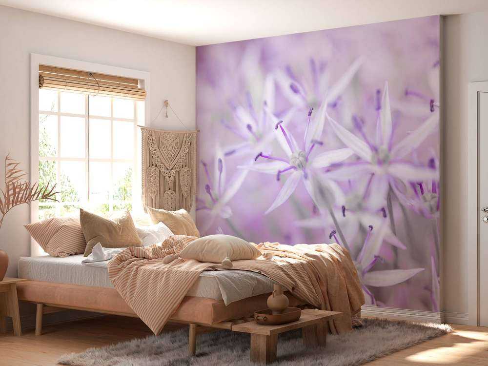 Close-up allium bloemen