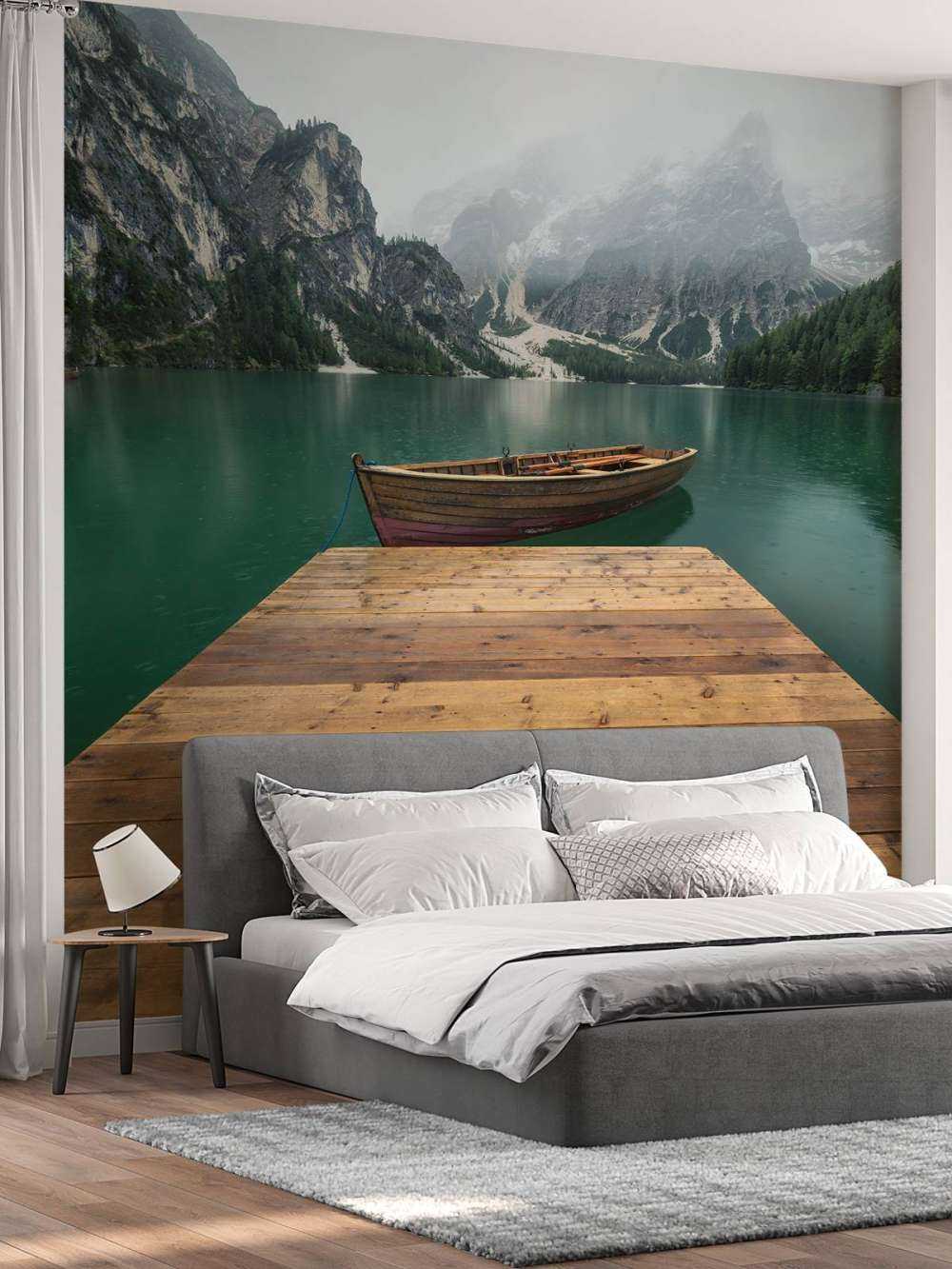 Bootje aan de steiger