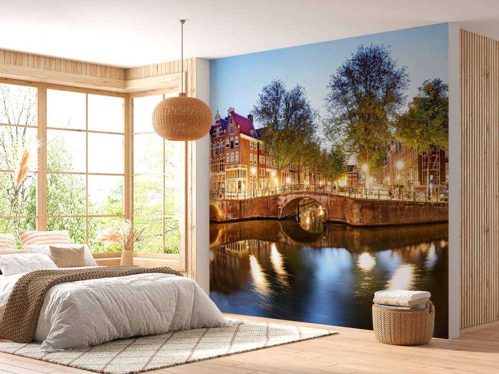 Amsterdam bij nacht