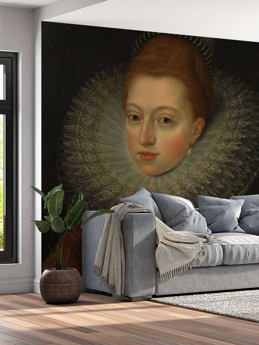 Portret van Margaretha van Oostenrijk