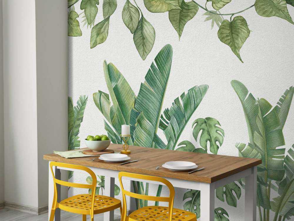 Tropische jungle planten