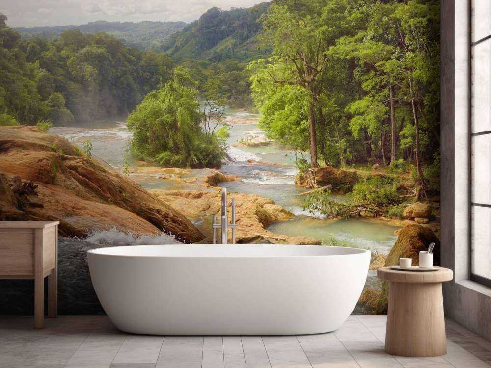 Prachtige waterval in Mexico