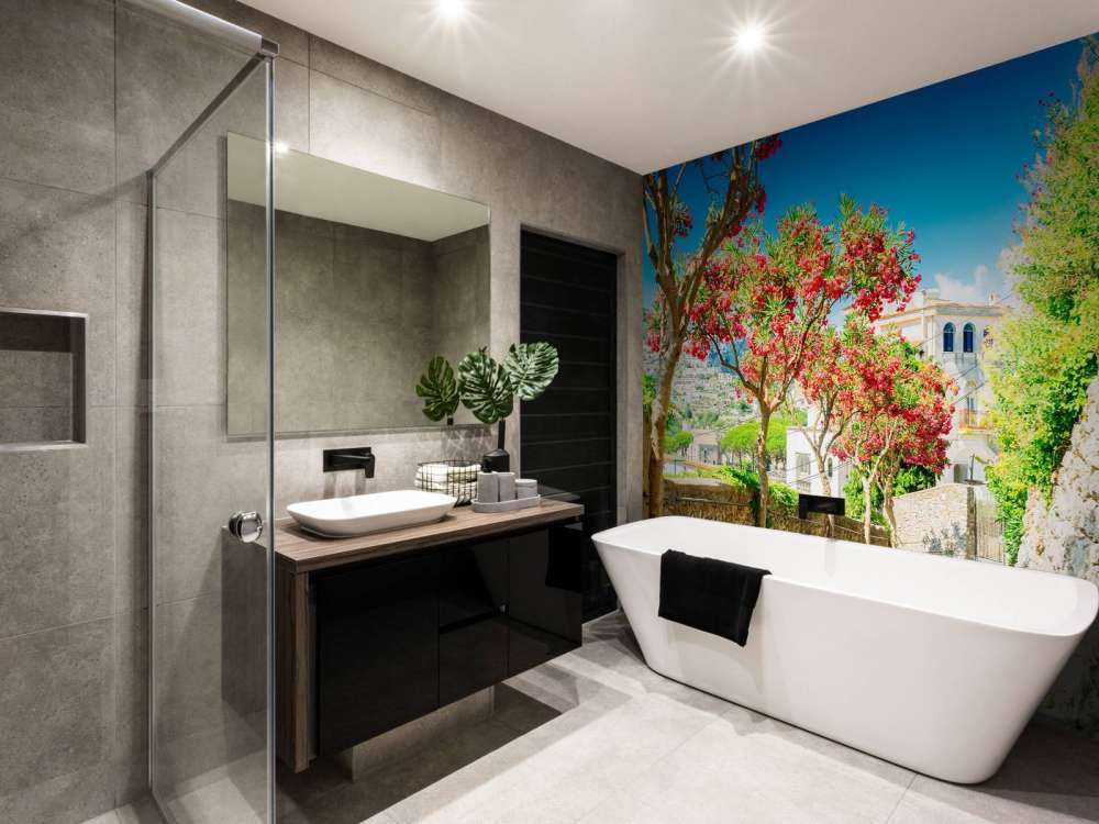 Ravello Village op een zonnige dag