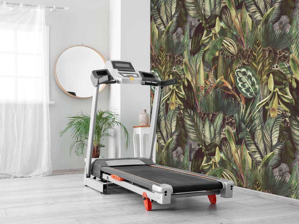 Luipaard tussen de bladeren