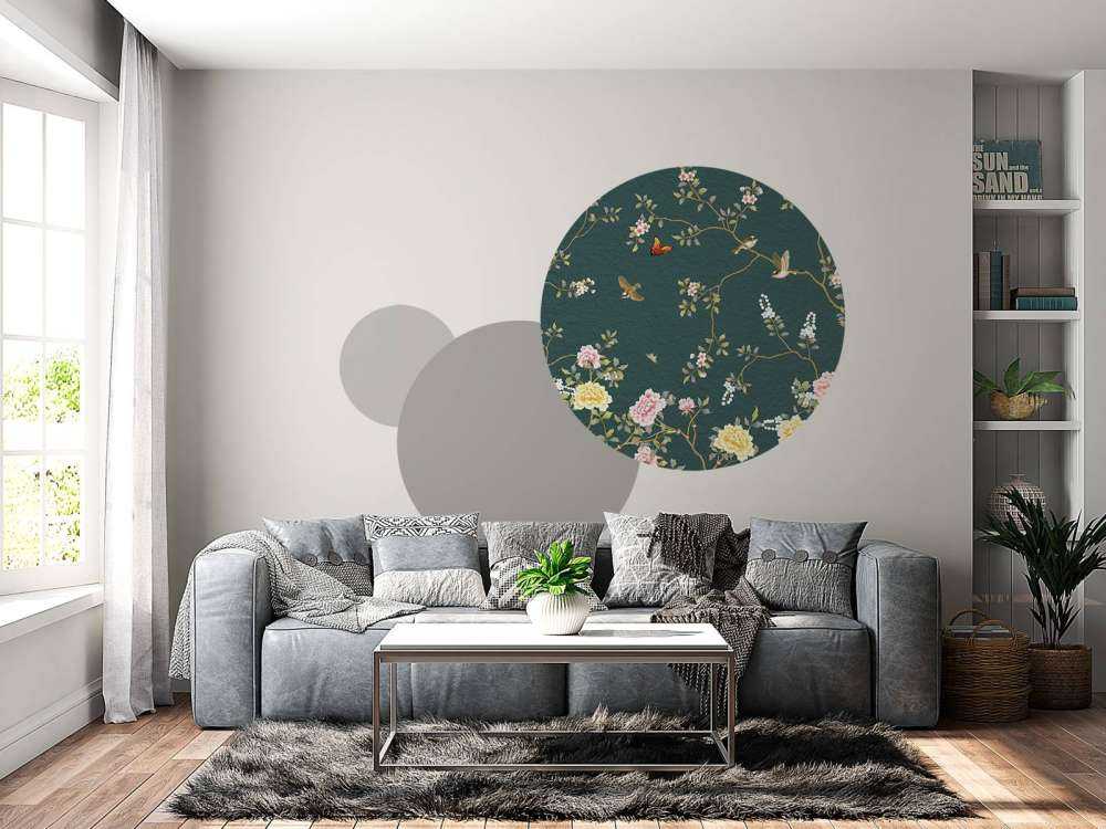 Grote en kleine bloemen