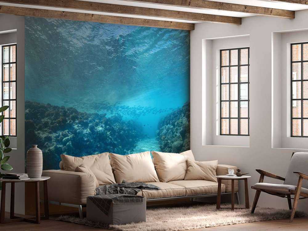 Onderwaterwereld met koraal