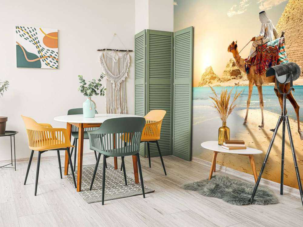 Strand in de woestijn design