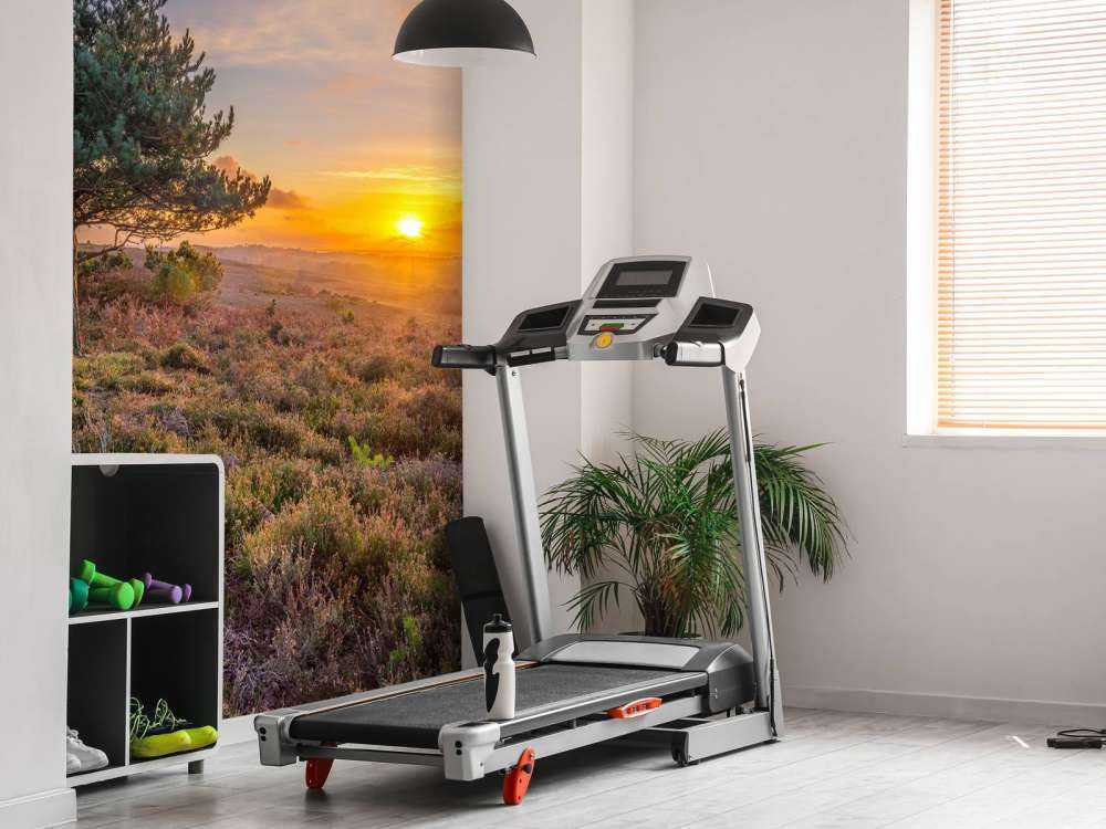 Zonsondergang op de heide