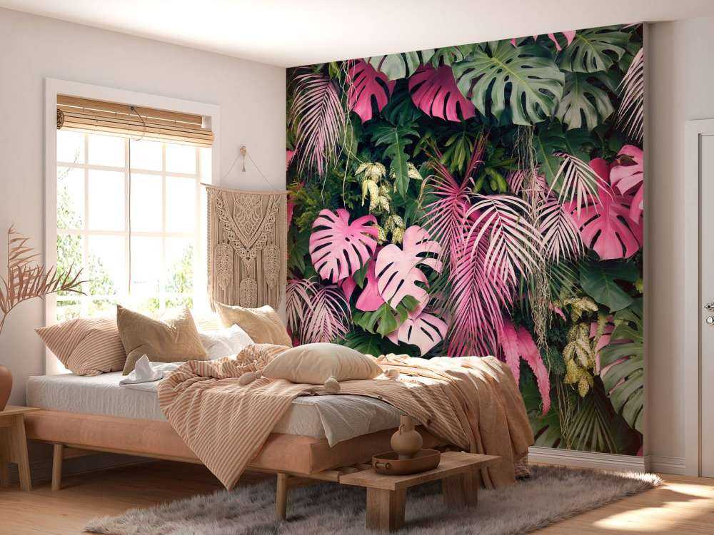 Gevarieerde en kleurrijke bladeren