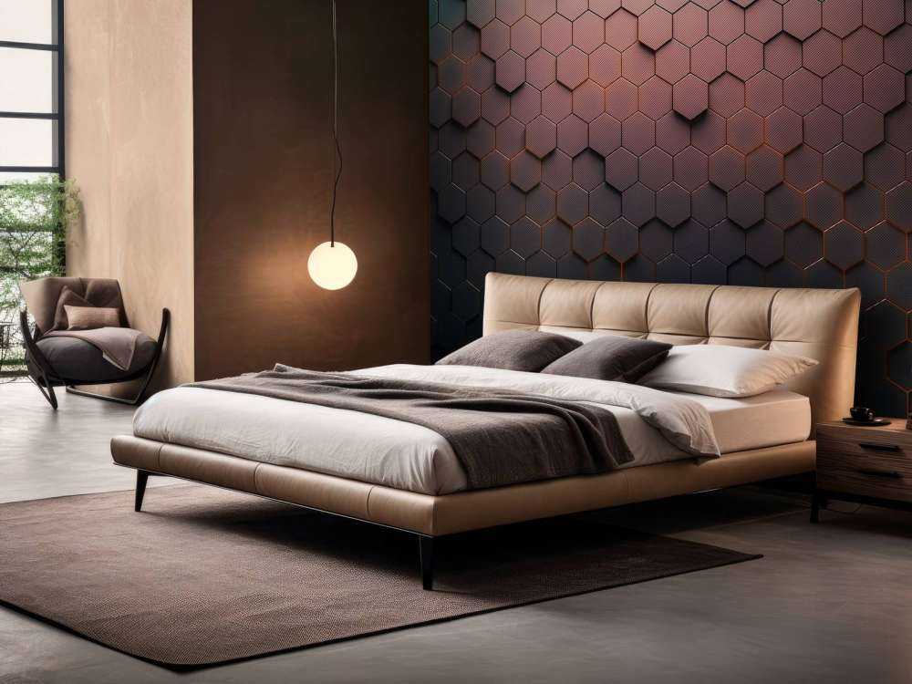 Rood-groene zeshoek patroon