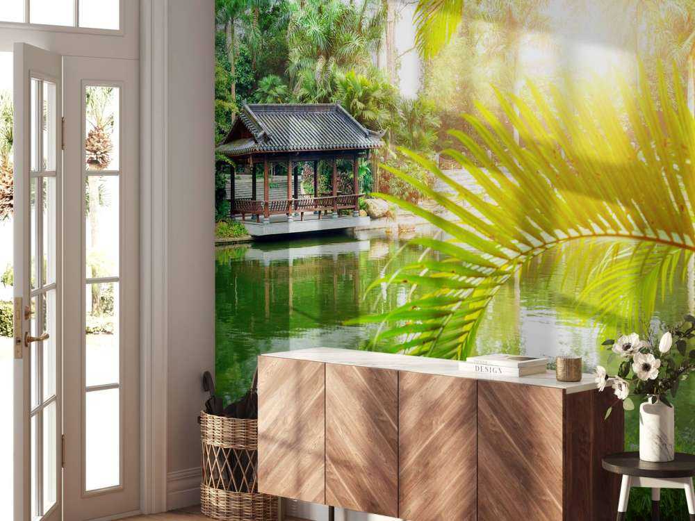 Rustgevend parkje in China