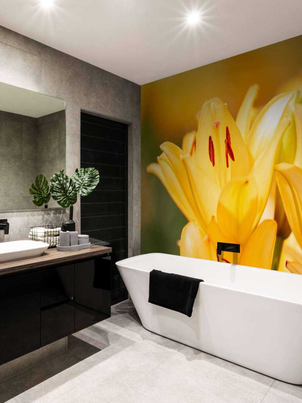 Bloeiende gele bloem