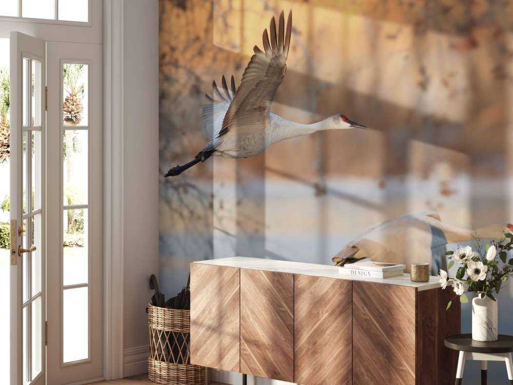 Vliegende kraanvogels