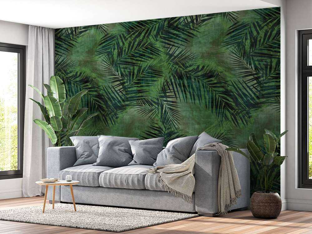 Groene tropische bladeren