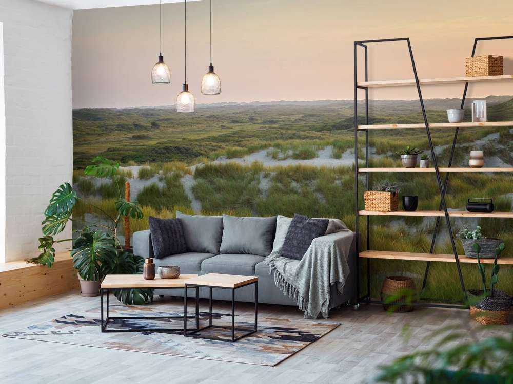 Zonsondergang in de duinen