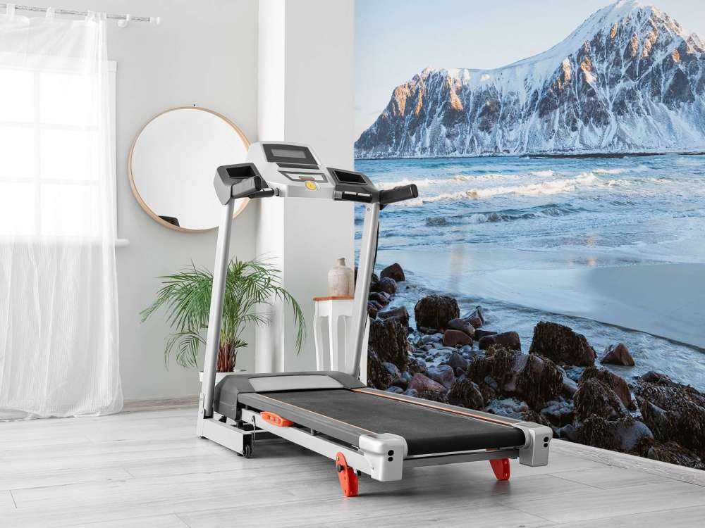 Grote ingesneeuwde rots in Noorwegen