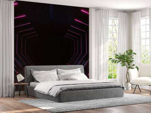 Lichtgevende 3D hal