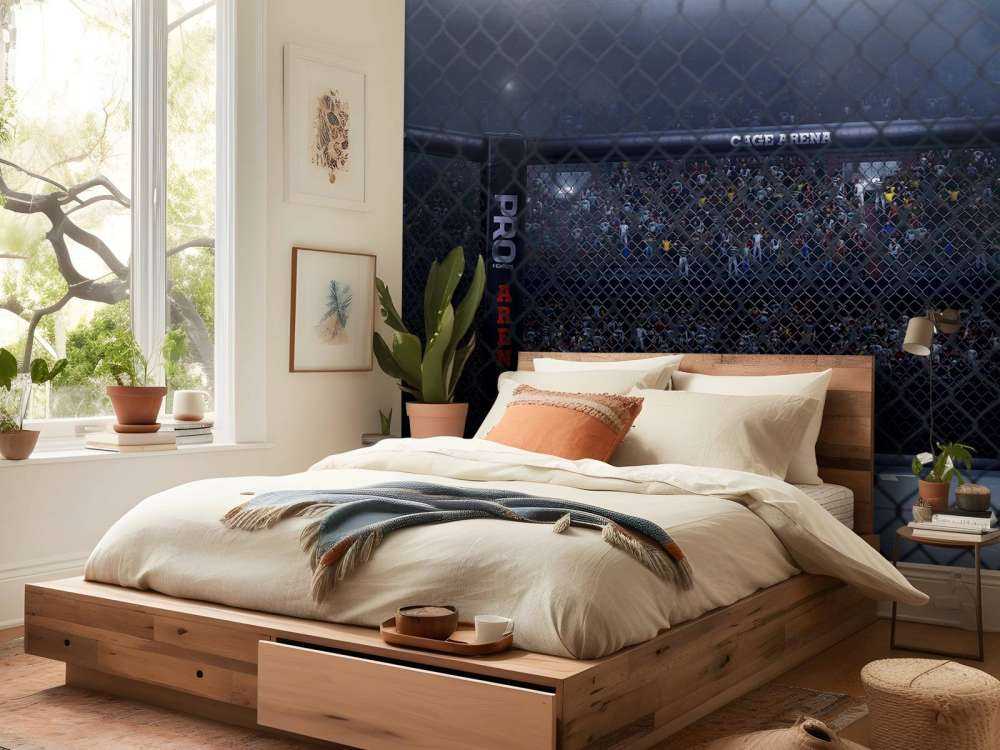 MMA arena van dichtbij