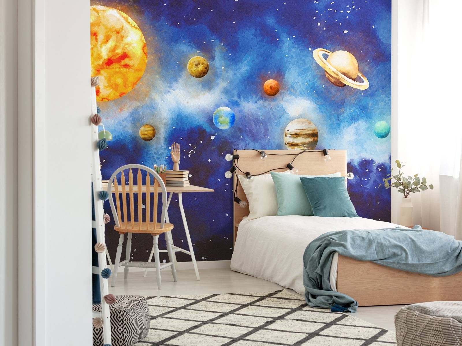 Planeten in de ruimte