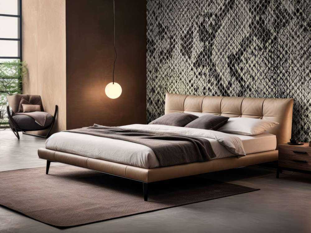 Zwart-grijze slangenhuid