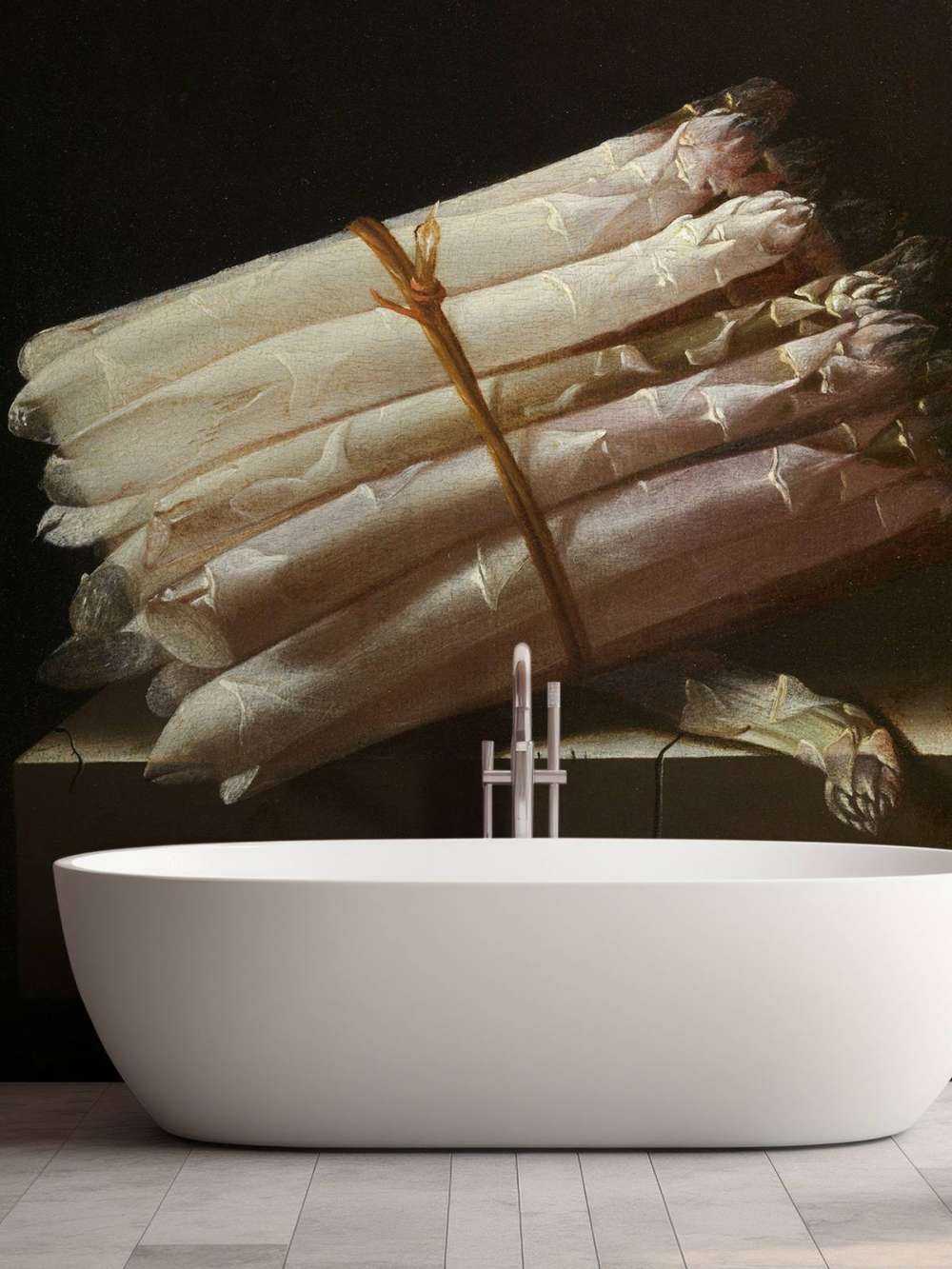 Stilleven met asperges