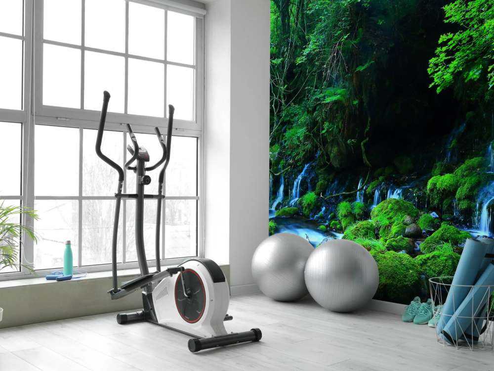 Watervallen in de jungle