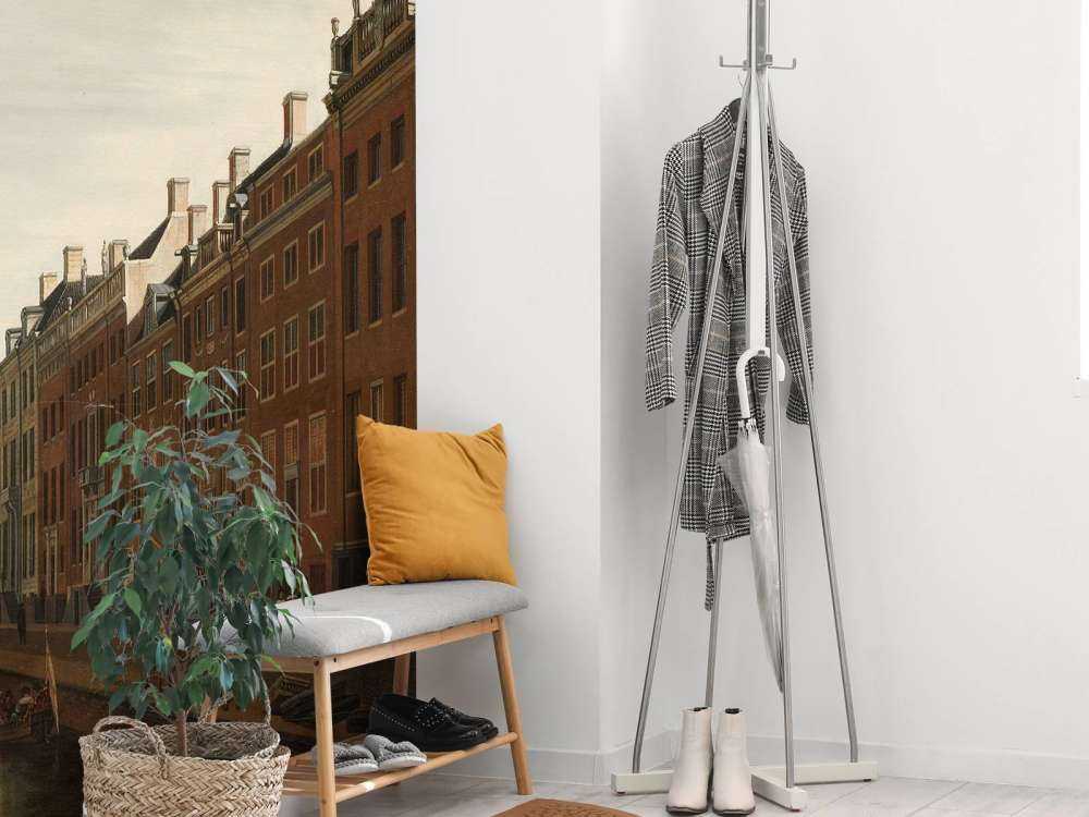 De Gouden Bocht in de Herengracht in Amsterdam vanuit het westen