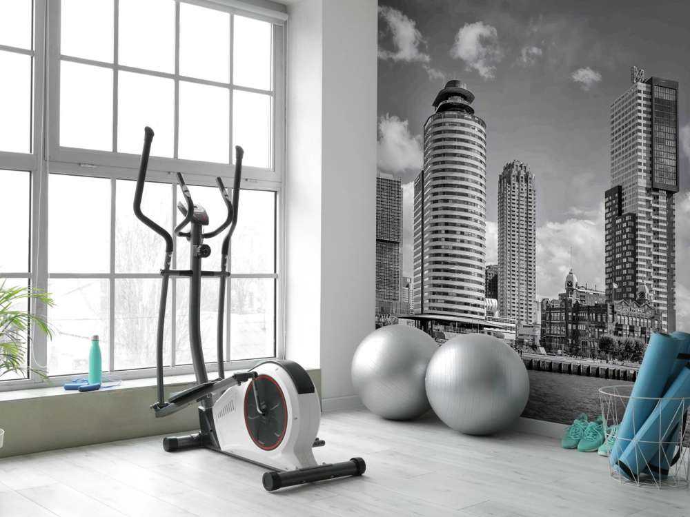 Zwart-Wit Contrast op de Kop van Zuid