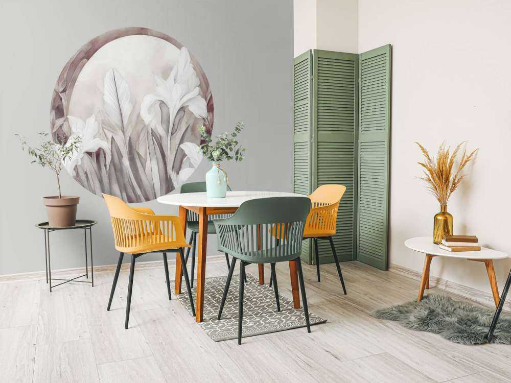 Irises at Sunrise Orange