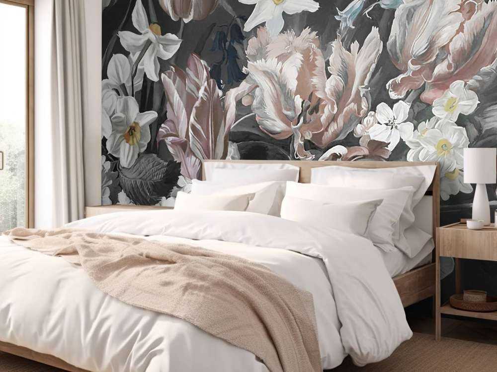 Bouquet with pions Orange