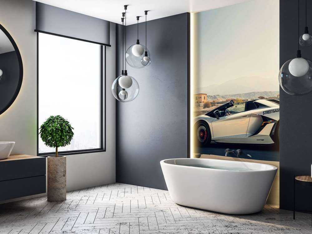 Lamborghini Aventador Roadster in de woestijn