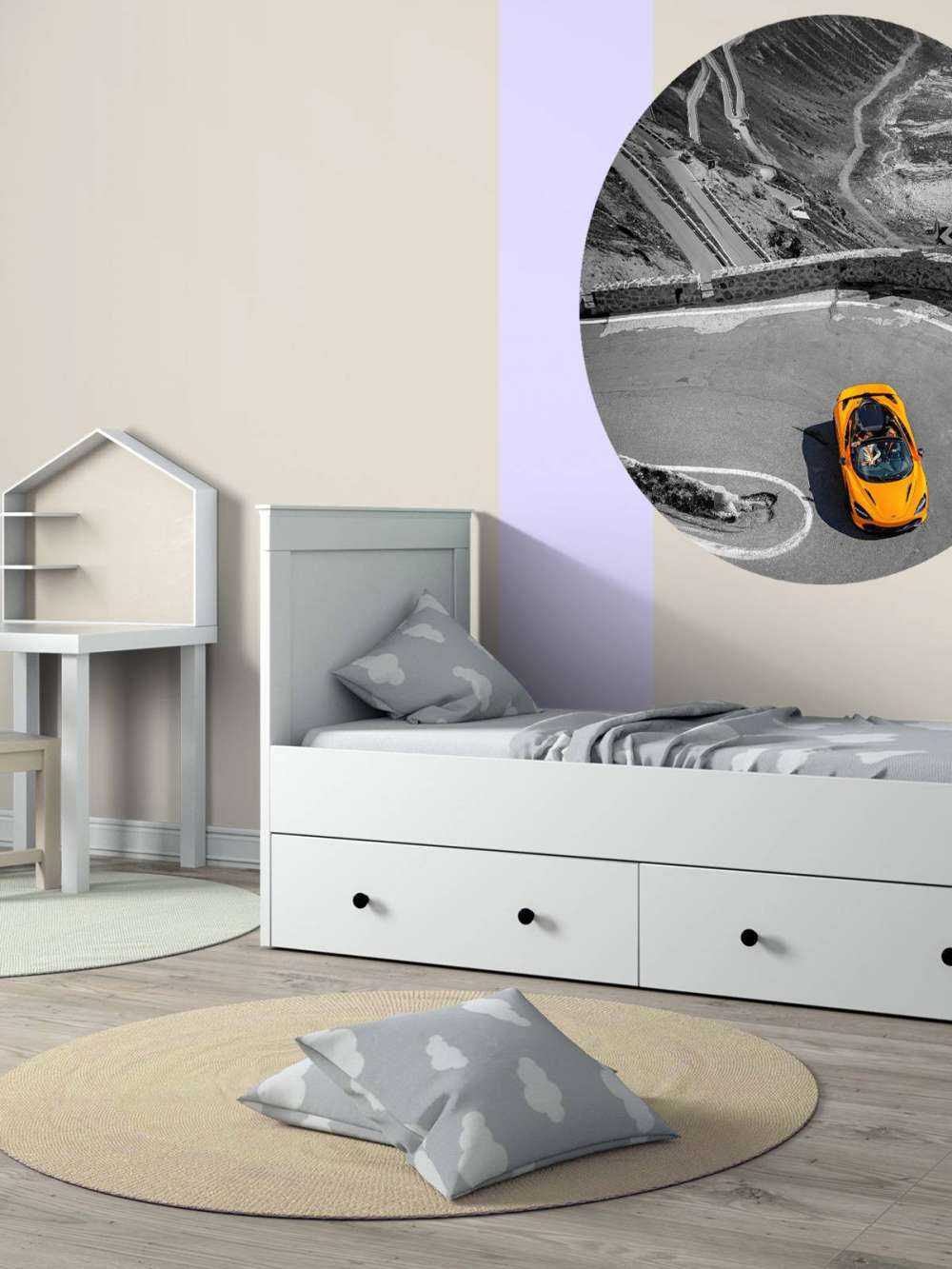 McLaren op Stelviopas - spotcolor