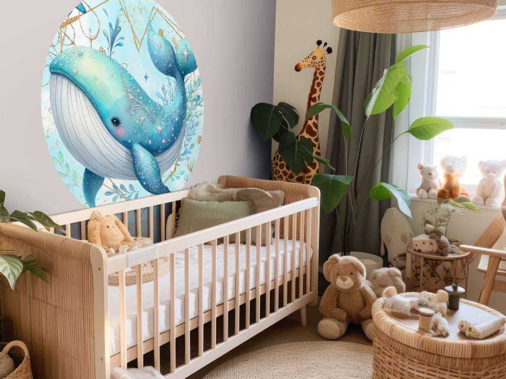 Magische walvis in oceaandromen