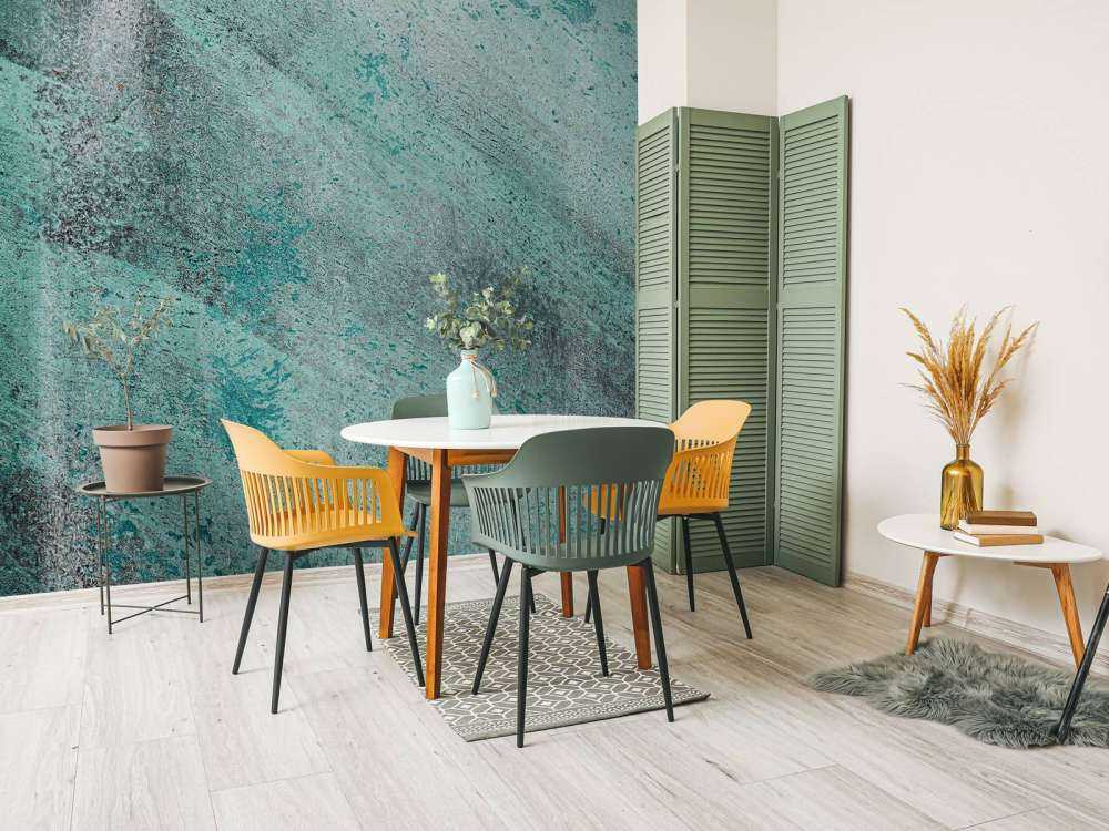 Groene abstracte kunst