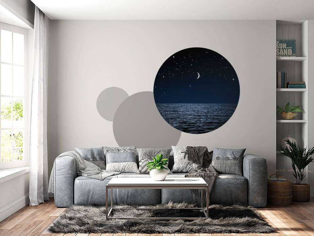 Sterrenhemel boven de zee