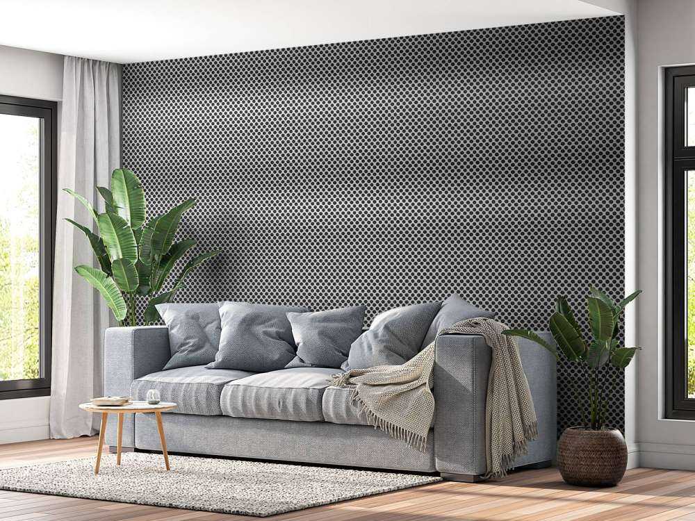 Geperforeerd metalen oppervlak