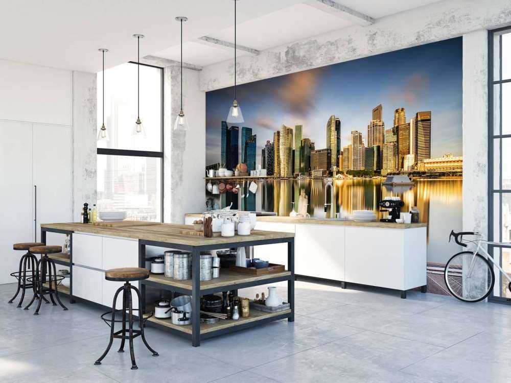 Golden Morning in Singapore