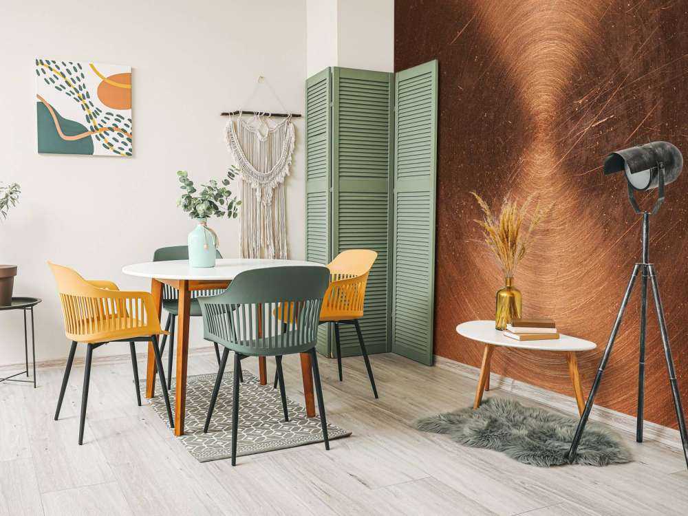 Oude koper textuur