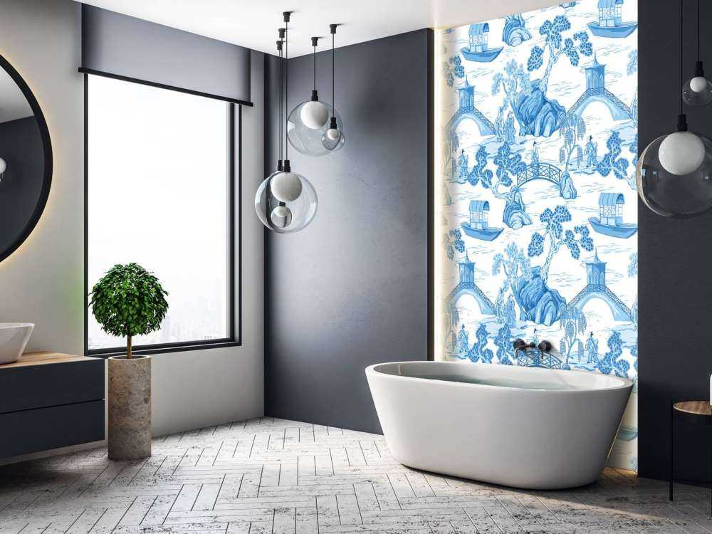 Chinese landschap patroon