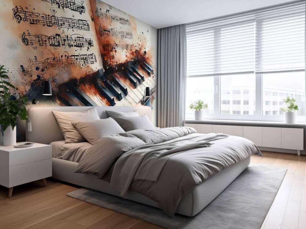 Melodic Harmony Captured in Artistic Strokes