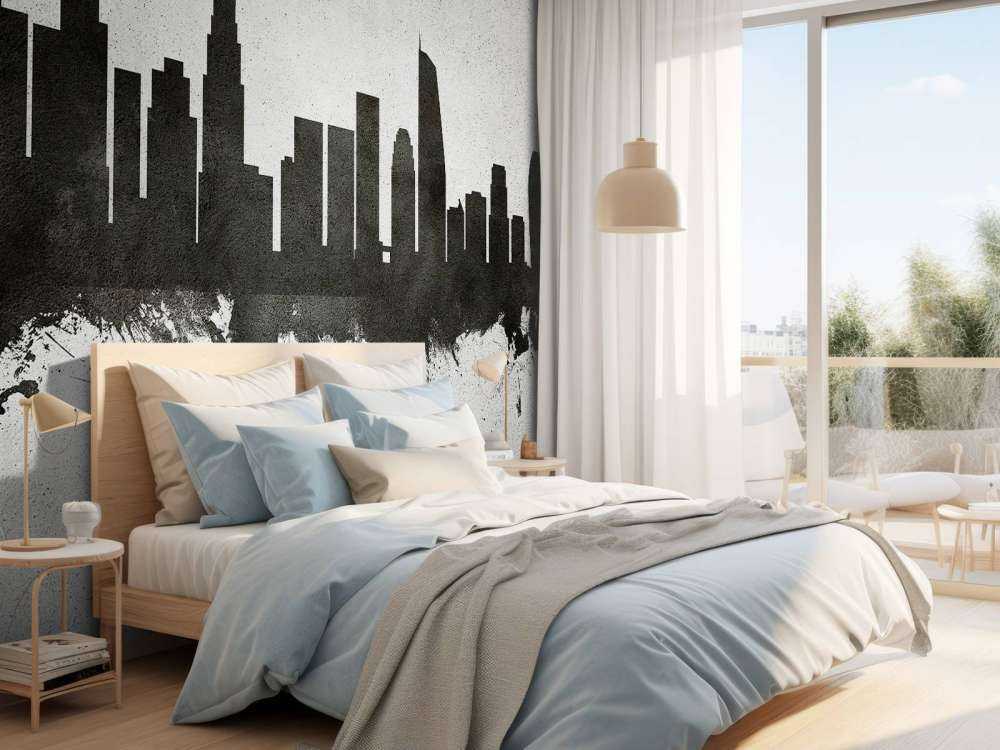 Waterverf skyline, Los Angeles