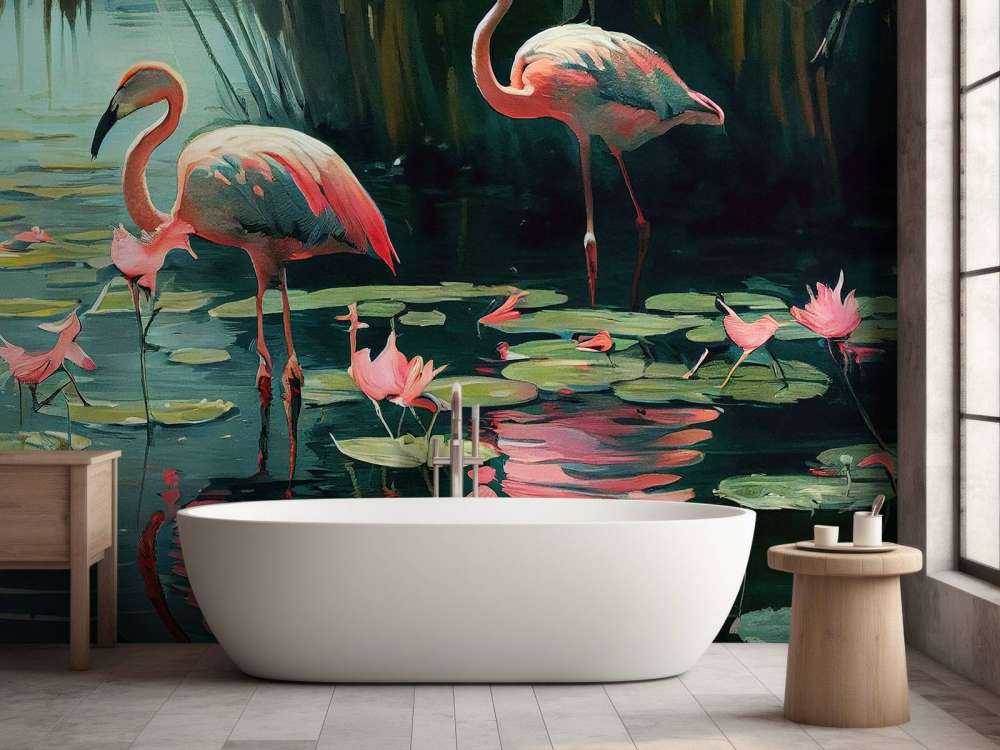 Waterlelie Flamingo Oase