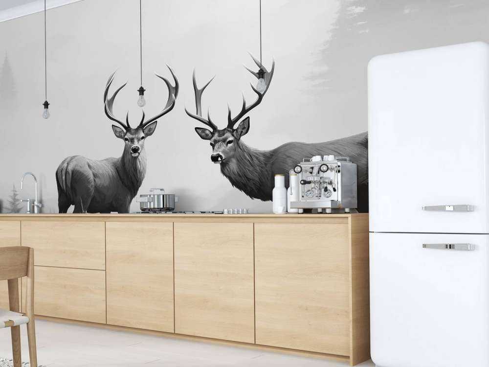 Mistige Woudherten Symmetrie